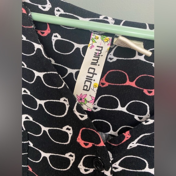 Mimi Chica - Navy T-Shirt Dress - Small - Picture 3 of 6